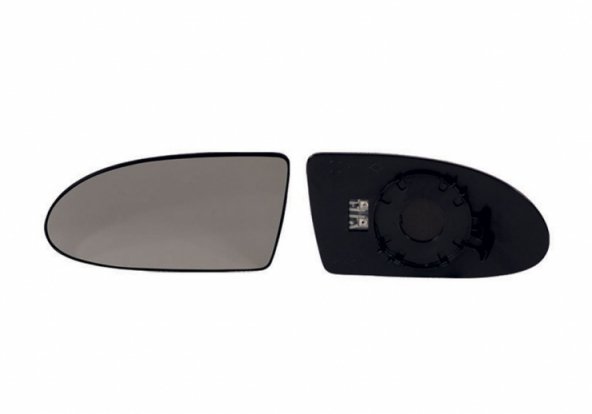 Acessar a peça Vidro + suporte para espelho retrovisor esquerdo, convexo, aquecido Acessar a peça Vidro + suporte para espelho retrovisor esquerdo, convexo, aquecido