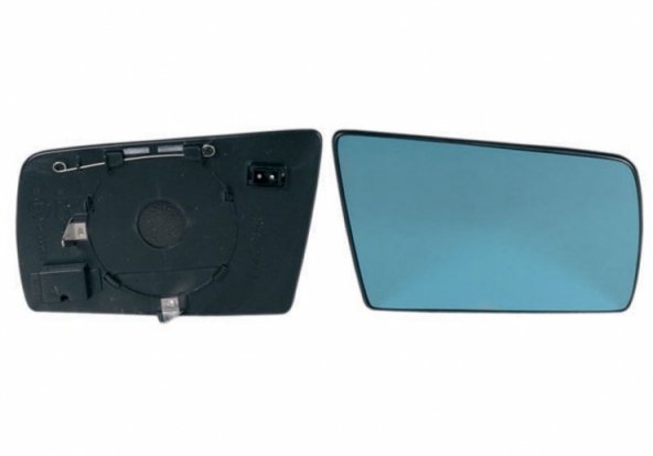Acessar a peça Vidro + suporte para espelho retrovisor direito, convexo