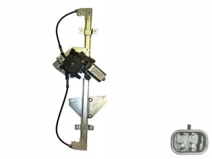 Acessar a peça Elevador vidro frontal esquerdo eletrico com motor não confort 4 portas 2 pins