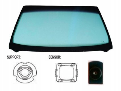 Acessar a peça Para-brisas reflectante acustico serigrafiado base esp. sensor chuva/luz friso inf janela Acessar a peça Para-brisas reflectante acustico serigrafiado base esp. sensor chuva/luz friso inf janela