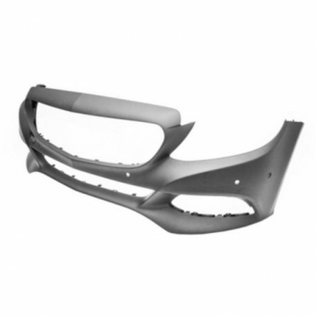 Acessar a peça Para choques frente, preparado, com orifícios para sensores, park assist