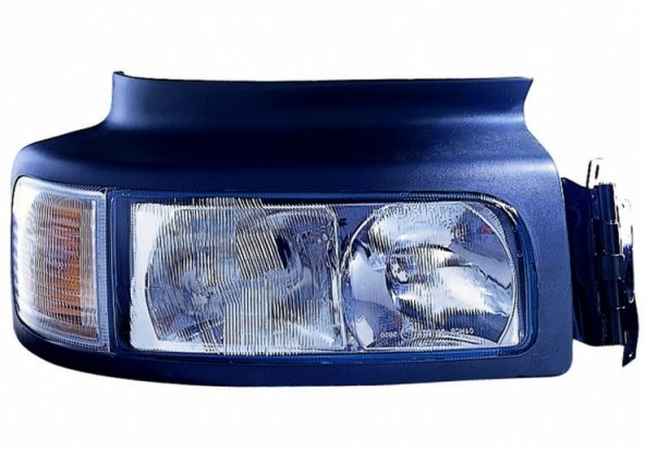 Acessar a peça Farol elétrico direito, H1+H1