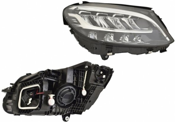 Acessar a peça Farol elétrico direito, LED (motor) (a partir de 01/2018)