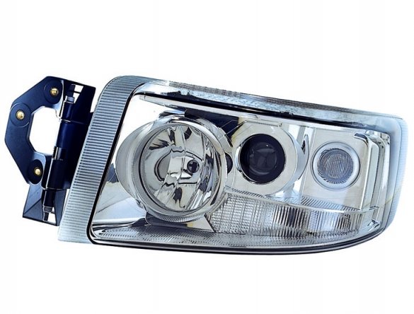 Acessar a peça Farol elétrico esquerdo, cromado, H1+H7 Acessar a peça Farol elétrico esquerdo, cromado, H1+H7