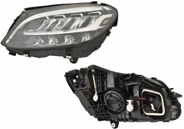 Acessar a peça Farol elétrico esquerdo, LED (motor) (a partir de 01/2018)