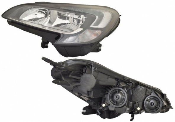 Acessar a peça Farol elétrico esquerdo LED H7 + H7 (motor)