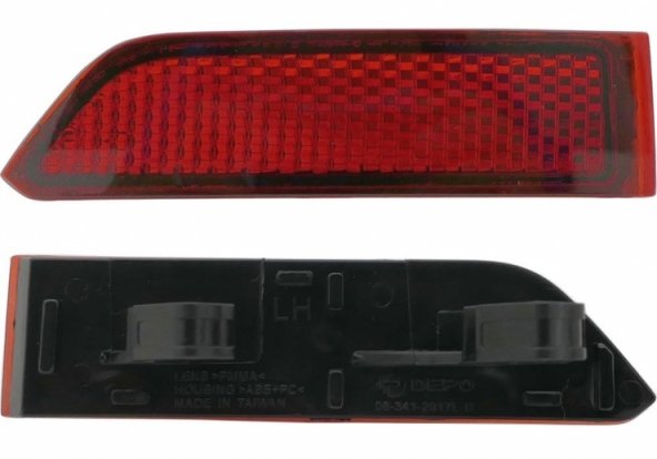 Acessar a peça Refletor exterior esquerdo