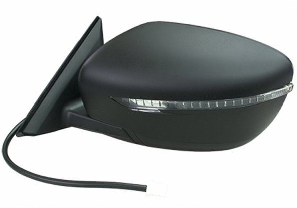 Acessar a peça Espelho retrovisor elétrico esquerdo, convexo, preparado, rebatível, com indicador (7 pinos)