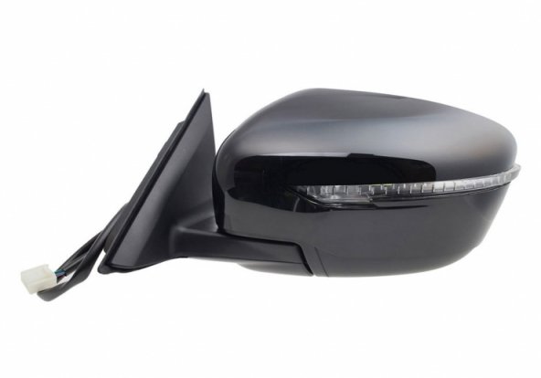 Acessar a peça Espelho retrovisor esquerdo, elétrico, convexo, aquecido, preparado, rebatível, com indicador, câmara (13 pinos)