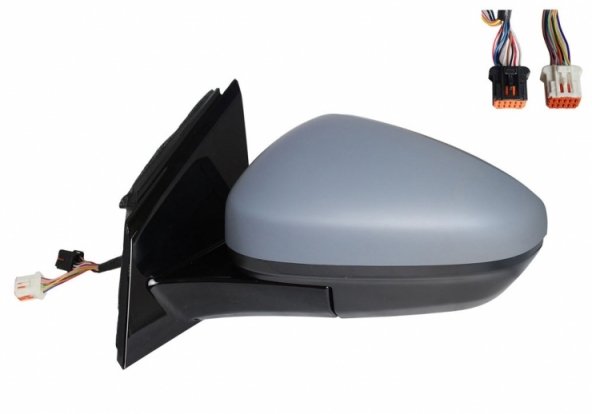 Acessar a peça Espelho retrovisor esquerdo, elétrico, convexo, aquecido, preparado, rebatível, cortesia, memória, side (8 pinos) Acessar a peça Espelho retrovisor esquerdo, elétrico, convexo, aquecido, preparado, rebatível, cortesia, memória, side (8 pinos)