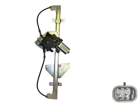 Acessar a peça Elevador vidro frontal esquerdo eletrico com motor não confort 4 portas 2 pins