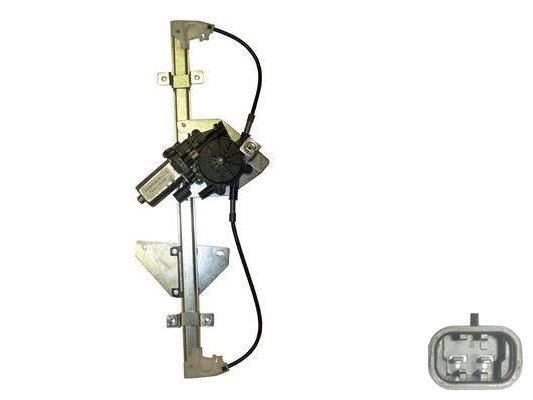 Acessar a peça Elevador vidro frontal direito eletrico com motor não confort 4 portas 2 pins