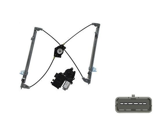 Acessar a peça Elevador vidro frontal direito eletrico com motor confort 4portas