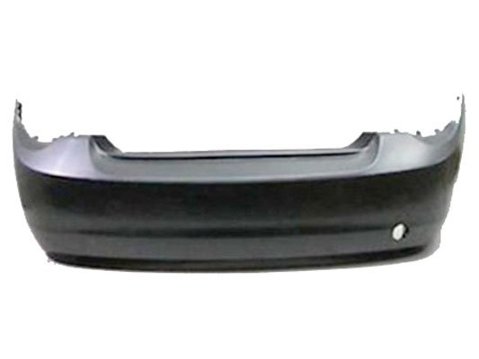 Acessar a peça Para choques traseiro preto sem buracos sensores 4 portas