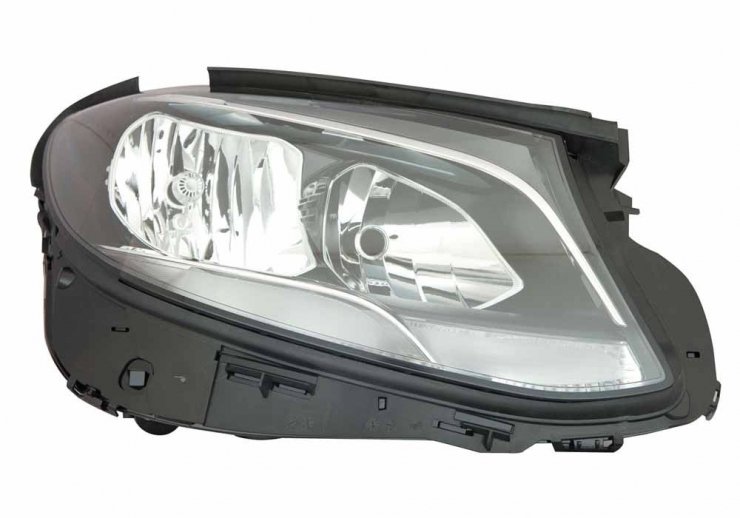 Acessar a peça Farol elétrico direito, LED, H7+H7