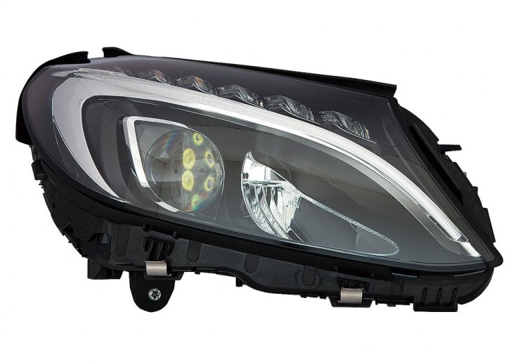 Acessar a peça Farol elétrico direito, LED (motor)