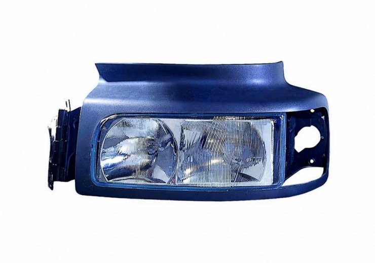 Acessar a peça Farol elétrico esquerdo, preto, H1+H1 Acessar a peça Farol elétrico esquerdo, preto, H1+H1