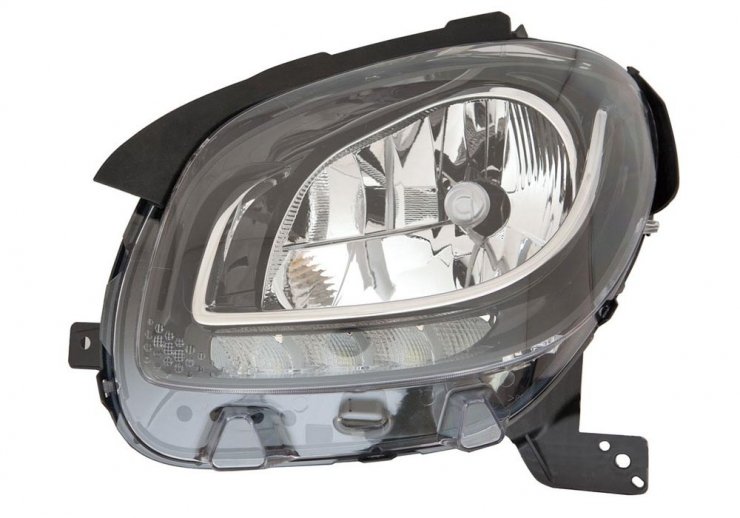 Acessar a peça Farol elétrico esquerdo, LED, H4