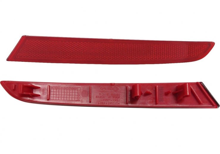 Acessar a peça Refletor direito