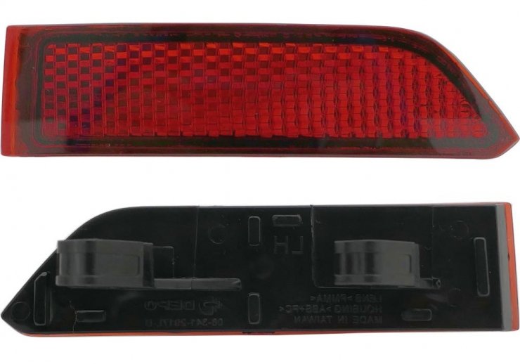 Acessar a peça Refletor externo direito