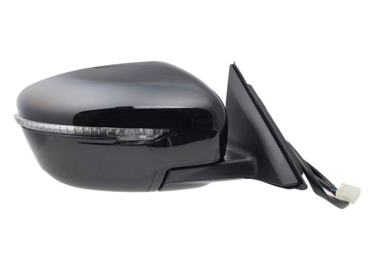 Acessar a peça Espelho retrovisor elétrico direito, convexo, preparado, com indicador, câmara (9 pinos)