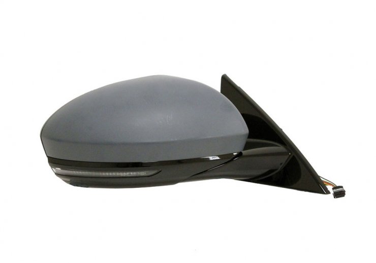 Acessar a peça Espelho retrovisor elétrico direito, convexo, aquecido, preparado, com indicador, sonda (9 pinos)