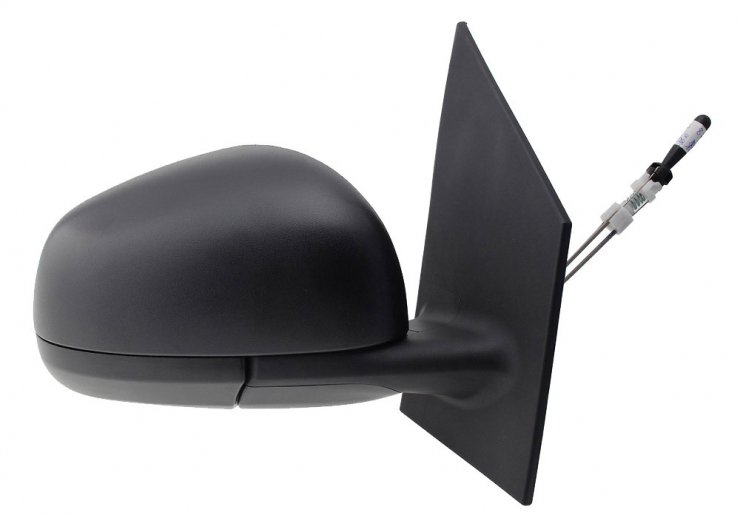 Acessar a peça Espelho retrovisor mecânico direito, convexo, sonda (2 pinos)