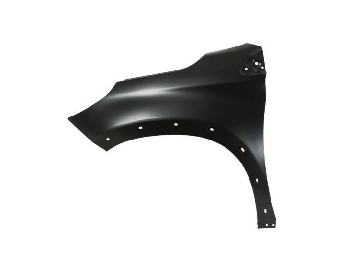 Acessar a peça Guarda-lamas frente esquerda com orifícios