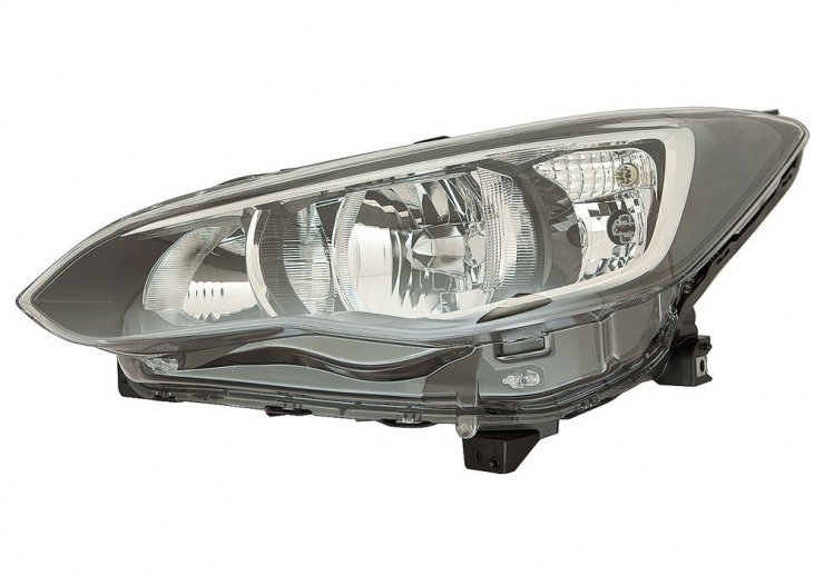 Farol elétrico esquerdo, preto, H11+HB3  pour SUBARU IMPREZA  pour SUBARU IMPREZA