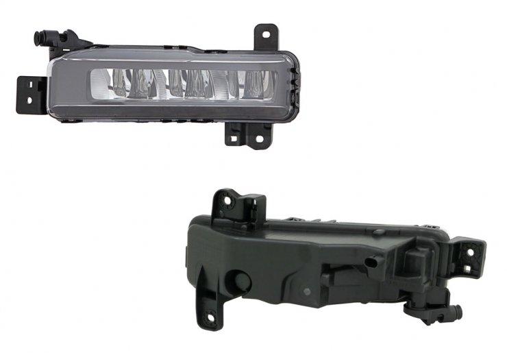 Acessar a peça Farol nevoeiro direito, LED