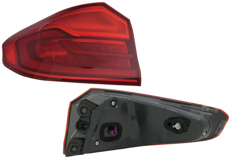 Acessar a peça Farolim traseiro esquerdo, LED (sedan)