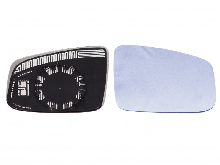 Acessar a peça Vidro + suporte do espelho retrovisor direito, convexo, vidro azul, aquecido (a partir de 2010)
