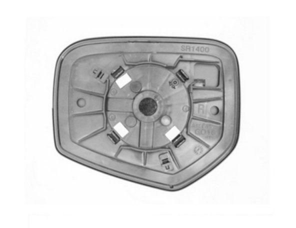 Acessar a peça Vidro + suporte para espelho retrovisor direito, convexo