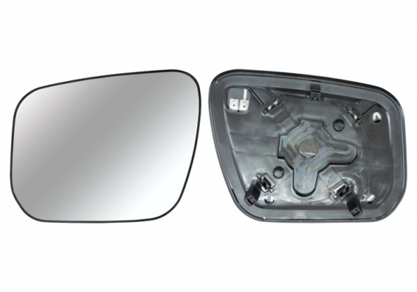 Acessar a peça Vidro + suporte espelho retrovisor esquerdo, convexo, aquecido