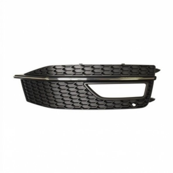 Acessar a peça Grelha do para choques direito, preta, orifícios de nevoeiro (Mod. S4)