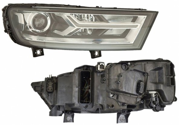 Acessar a peça Farol elétrico direito, LED, xénon D5S + H7 (motor)