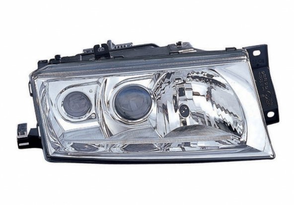 Acessar a peça Farol elétrico direito, xénon D2S+H1+H3