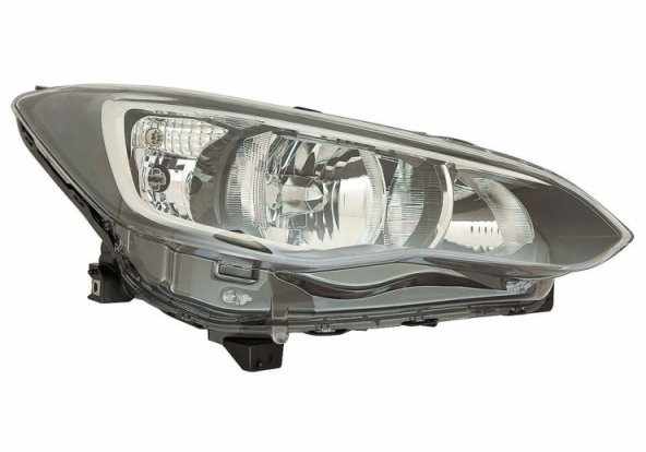 Acessar a peça Farol elétrico direito, preto, H11+HB3 Acessar a peça Farol elétrico direito, preto, H11+HB3