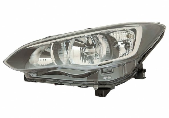 Acessar a peça Farol elétrico esquerdo, preto, H11+HB3 Acessar a peça Farol elétrico esquerdo, preto, H11+HB3