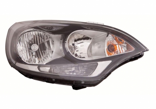 Acessar a peça Farol manual e elétrico direito, H7 (5 pinos)