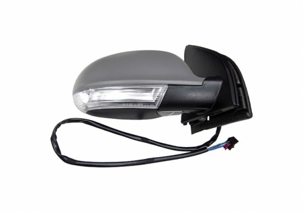 Acessar a peça Espelho retrovisor direito elétrico, convexo, aquecido, preparado, rebatível, com indicador, cortesia, LED (9 pinos)