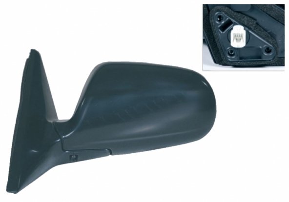 Acessar a peça Espelho retrovisor elétrico esquerdo, convexo (3 pinos)