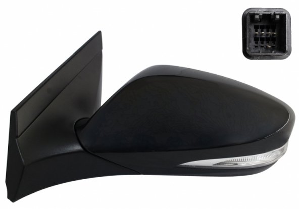 Acessar a peça Espelho retrovisor elétrico esquerdo, convexo, preparado, com indicador (5 pinos) Acessar a peça Espelho retrovisor elétrico esquerdo, convexo, preparado, com indicador (5 pinos)