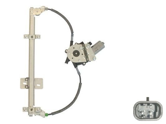 Acessar a peça Elevador vidro traseiro esquerdo eletrico com motor não confort 4 portas 2 pins