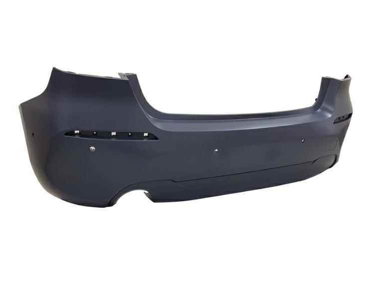 Para-choques traseiro, preparado, com orifícios para sensores, com park assist  pour BMW SERIE 1  pour BMW SERIE 1