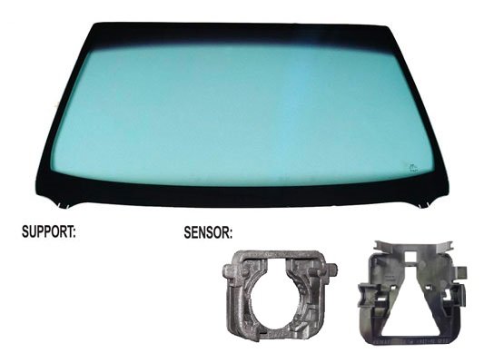 Acessar a peça Para-brisas verde acustico serigrafia sensor chuva/luz frisoinferior janela