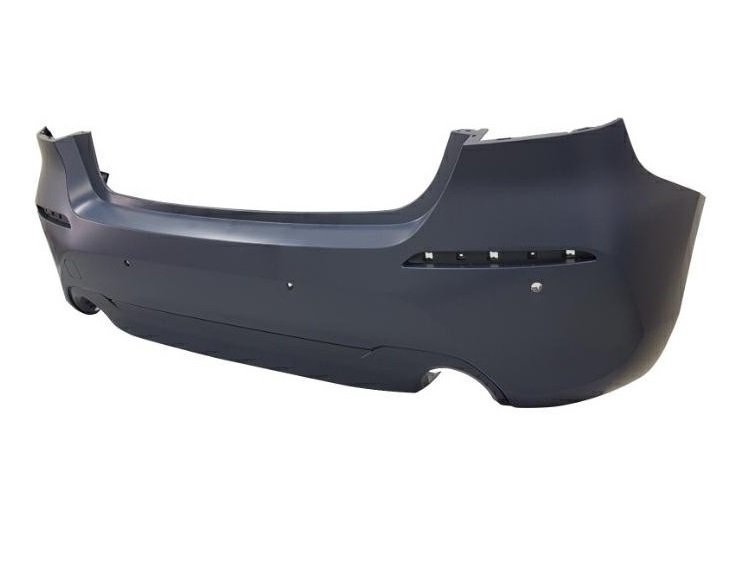 Acessar a peça Para choques traseiro, preparado, orifícios para sensores, park assist, escape direito/esquerdo