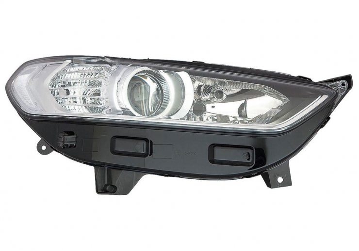 Acessar a peça Farol elétrico direito, H7+H15 (motor)