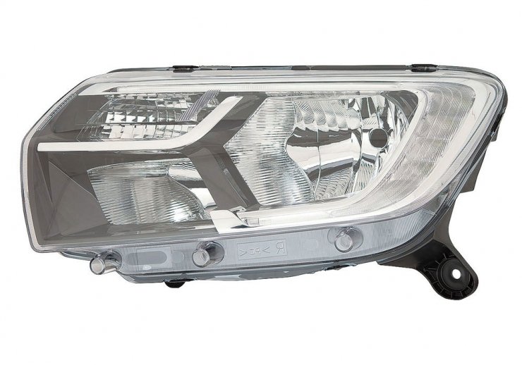 Acessar a peça Farol elétrico direito, LED, H7+H7