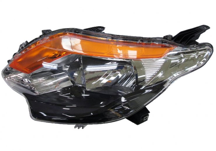 Acessar a peça Farol elétrico e manual esquerdo, H4